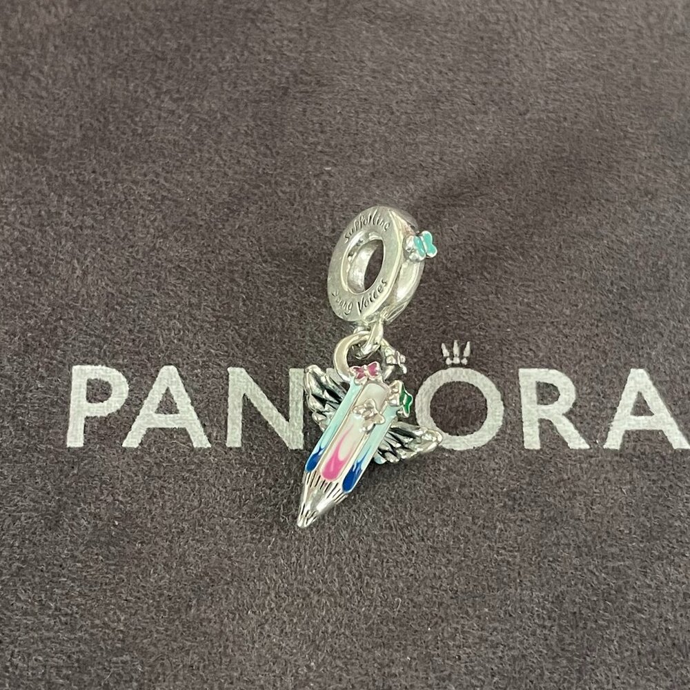 Pandora Dreams Of The Future Crayon Dangle Charm